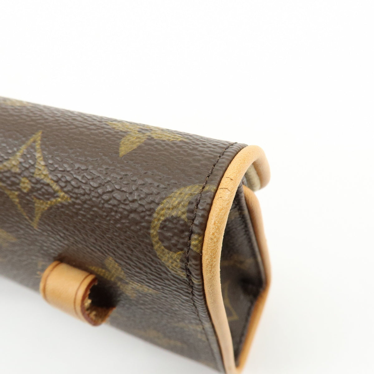 Louis Vuitton Florentine Waist Monogram Canvas Brown Canvas Handbag (Pre-Owned)