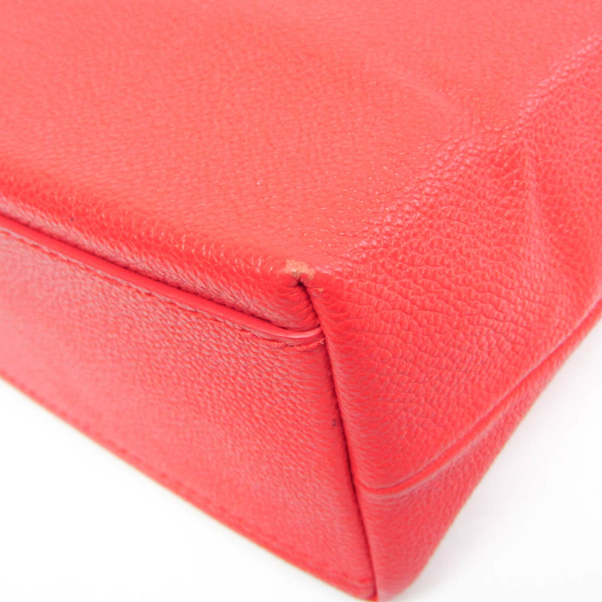 Balenciaga Shopping Leather Red Leather Tote Bag Bag (Pre-Owned)