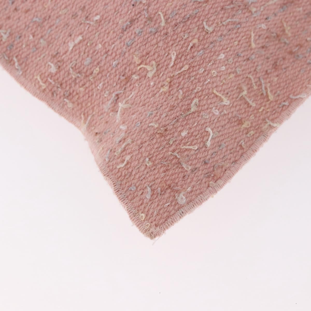Chanel Shoulder Suede Patchwork Pink Tweed Shoulder Bag Bag (Pre-Owned)