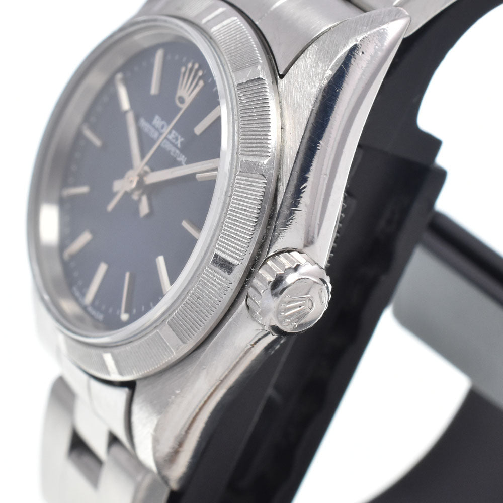 Rolex Oyster Perpetual Automatic Stainless Steel And Yellow Gold With Diamond Markers Watch (Pre-Owned)