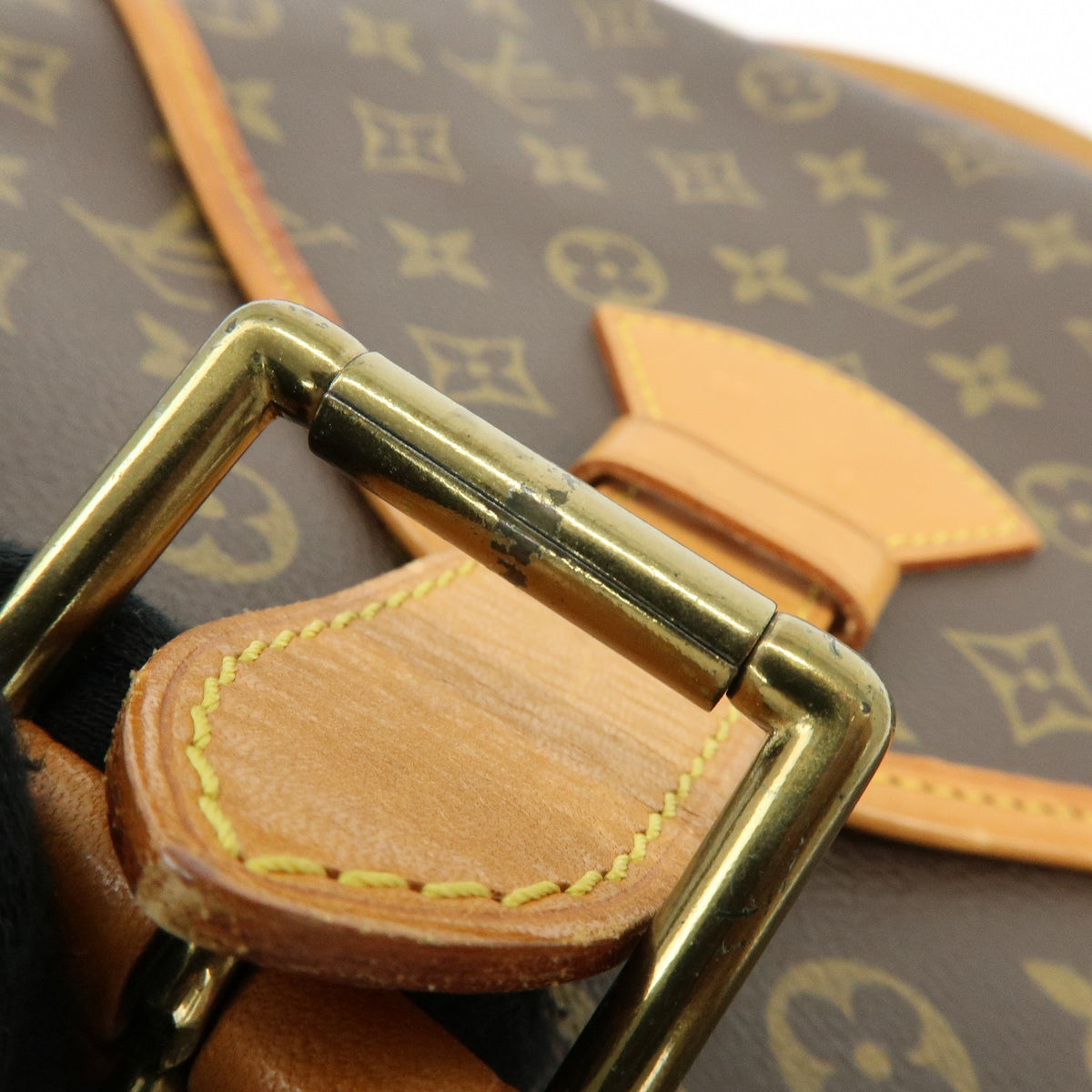 Louis Vuitton Beverly Monogram Canvas Brown Canvas Handbag (Pre-Owned)