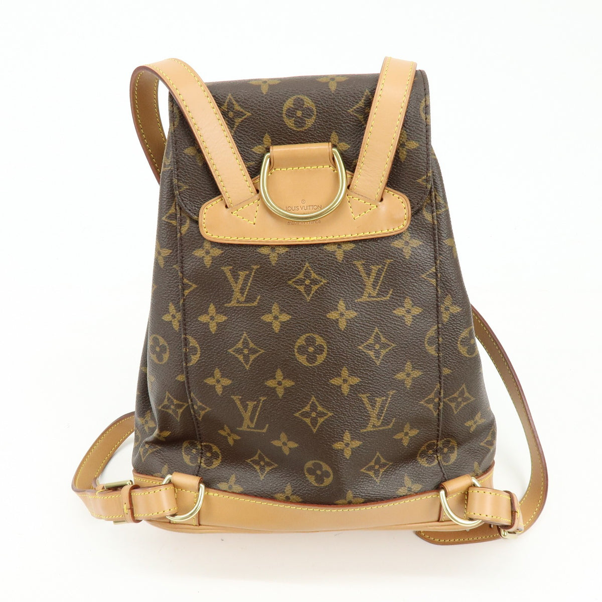 Louis Vuitton Vintage Montsouris Monogram Canvas Brown Canvas Backpack Bag (Pre-Owned)