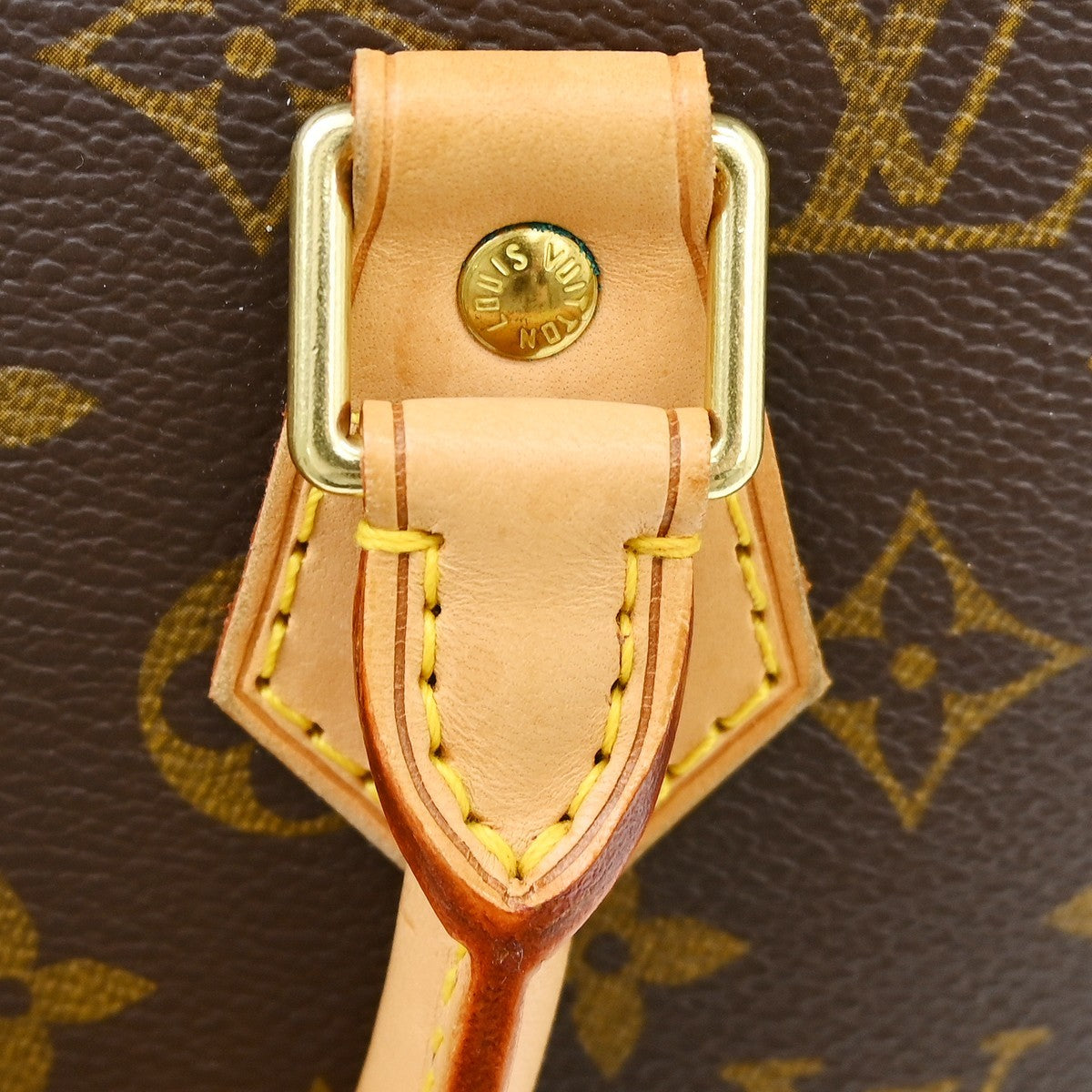 Louis Vuitton Alma Monogram Canvas Brown Canvas Handbag (Pre-Owned)