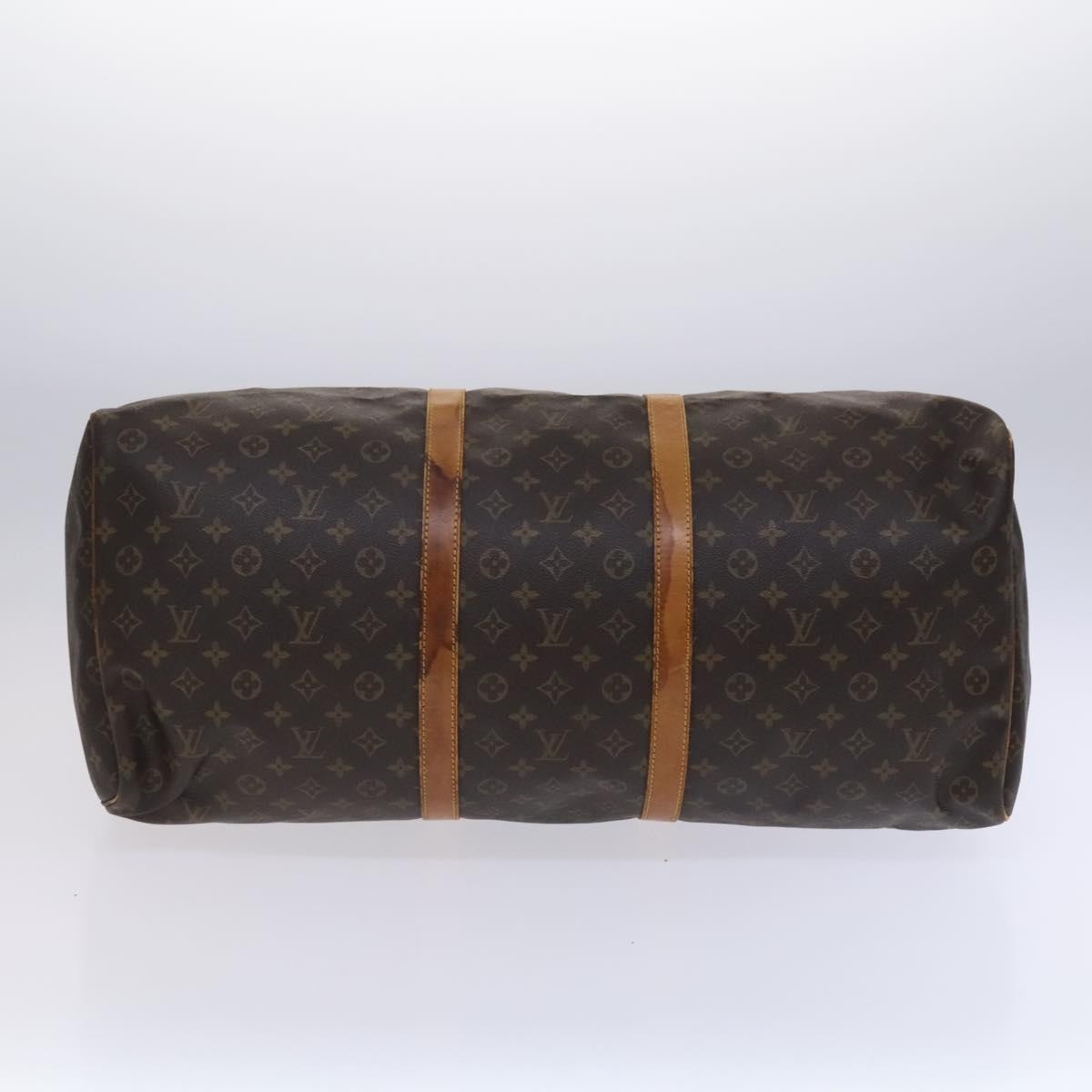 Louis Vuitton Keepall Monogram Canvas Brown Canvas Travel Bag Bag (Pre-Owned)