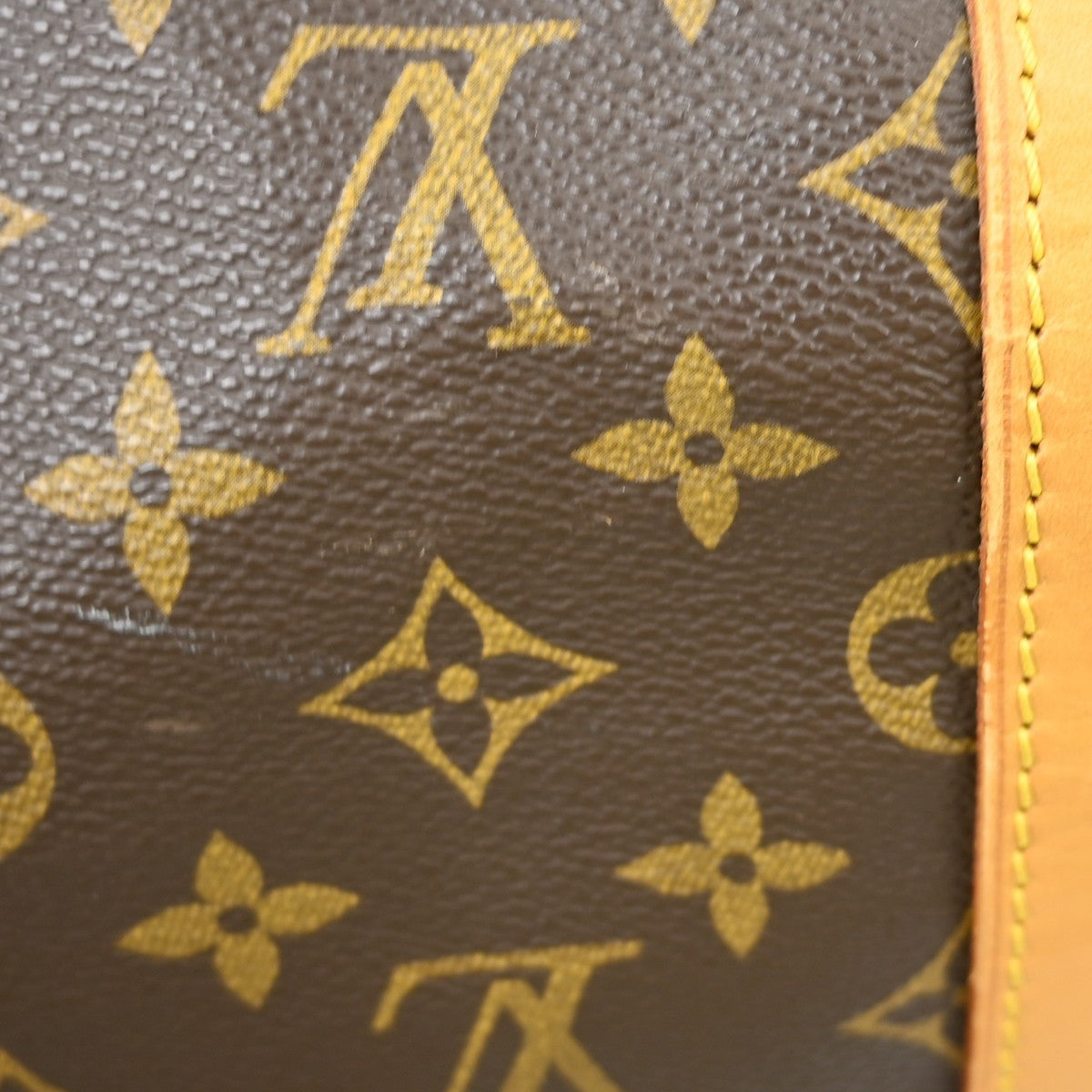 Louis Vuitton Keepall Monogram Canvas Brown Canvas Travel Bag Bag (Pre-Owned)