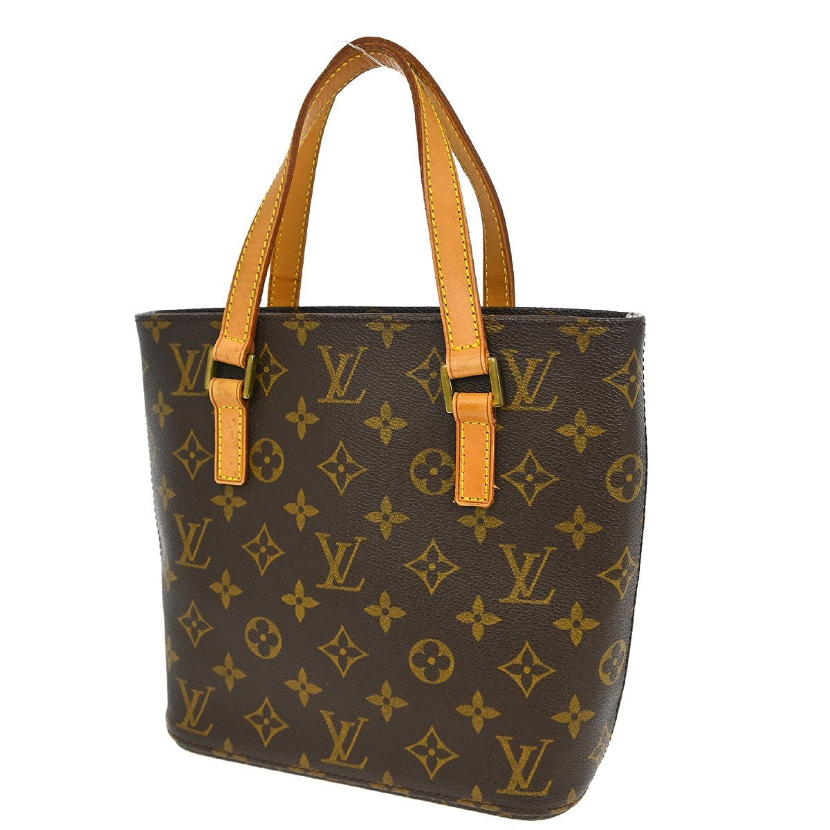 Louis Vuitton Vavin Monogram Empreinte Leather Brown Canvas Handbag (Pre-Owned)