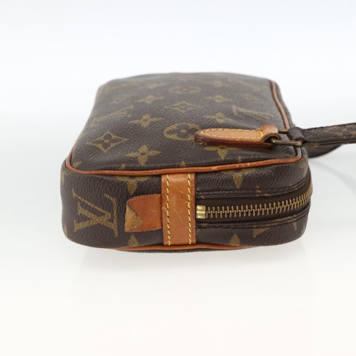 Louis Vuitton Pochette Marly Bandouliere Monogram Canvas Brown Canvas Shoulder Bag Bag (Pre-Owned)
