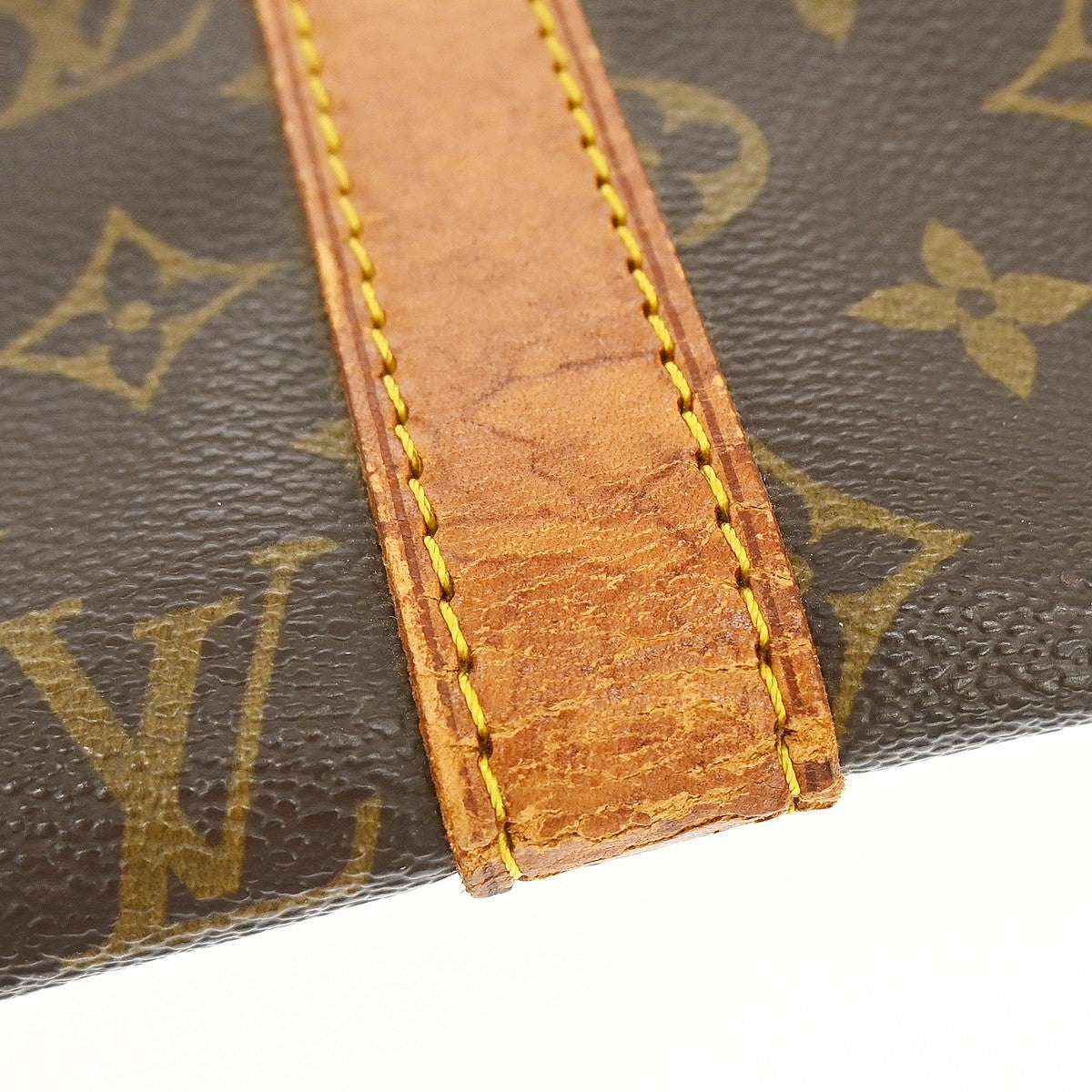 Louis Vuitton Keepall Monogram Canvas Brown Canvas Travel Bag Bag (Pre-Owned)