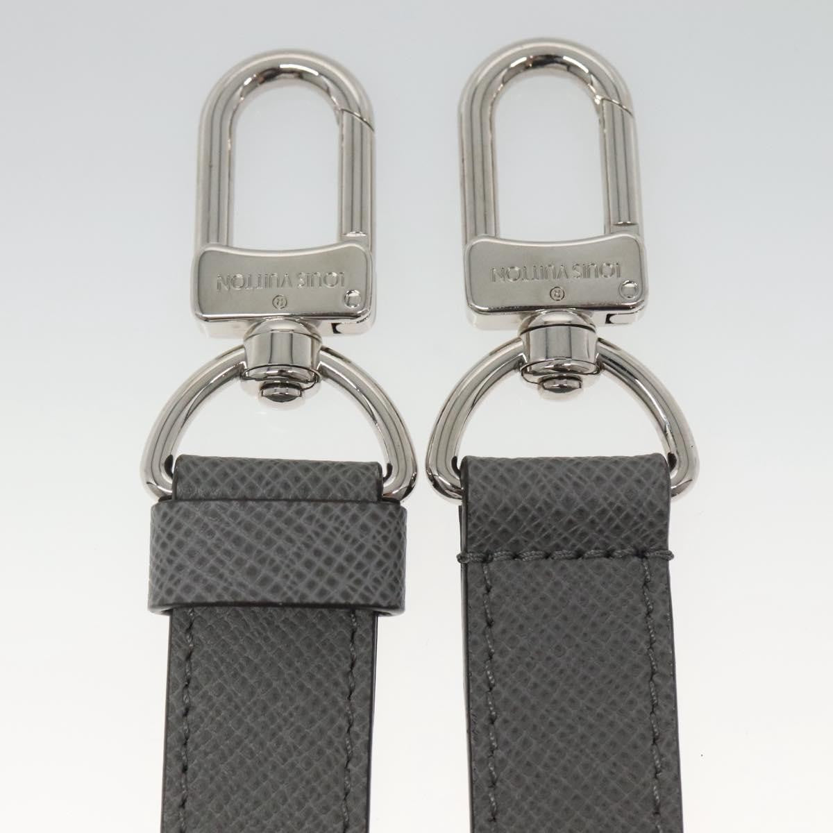 Louis Vuitton Adjustable Shoulder Strap Leather Gray Leather Straps Accessory (Pre-Owned)