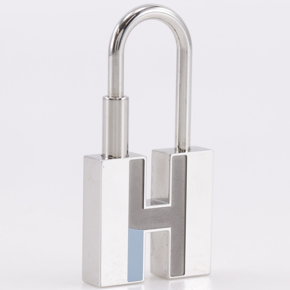 Hermes Cadena Keyring Metal Silver Metal Charms And Keychains Accessory (Pre-Owned)