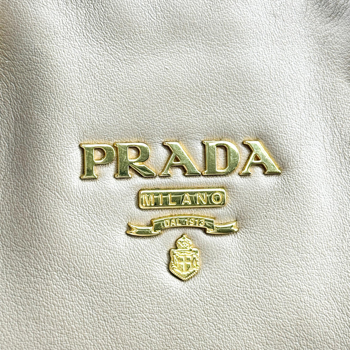 Prada Prada Vitello Phenix Leather Tote Bag Black Large Phenix Leather Brown Leather Tote Bag Bag (Pre-Owned)