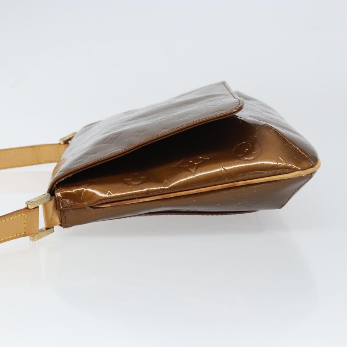 Louis Vuitton Thompson Street Monogram Vernis Brown Patent_Leather Shoulder Bag Bag (Pre-Owned)