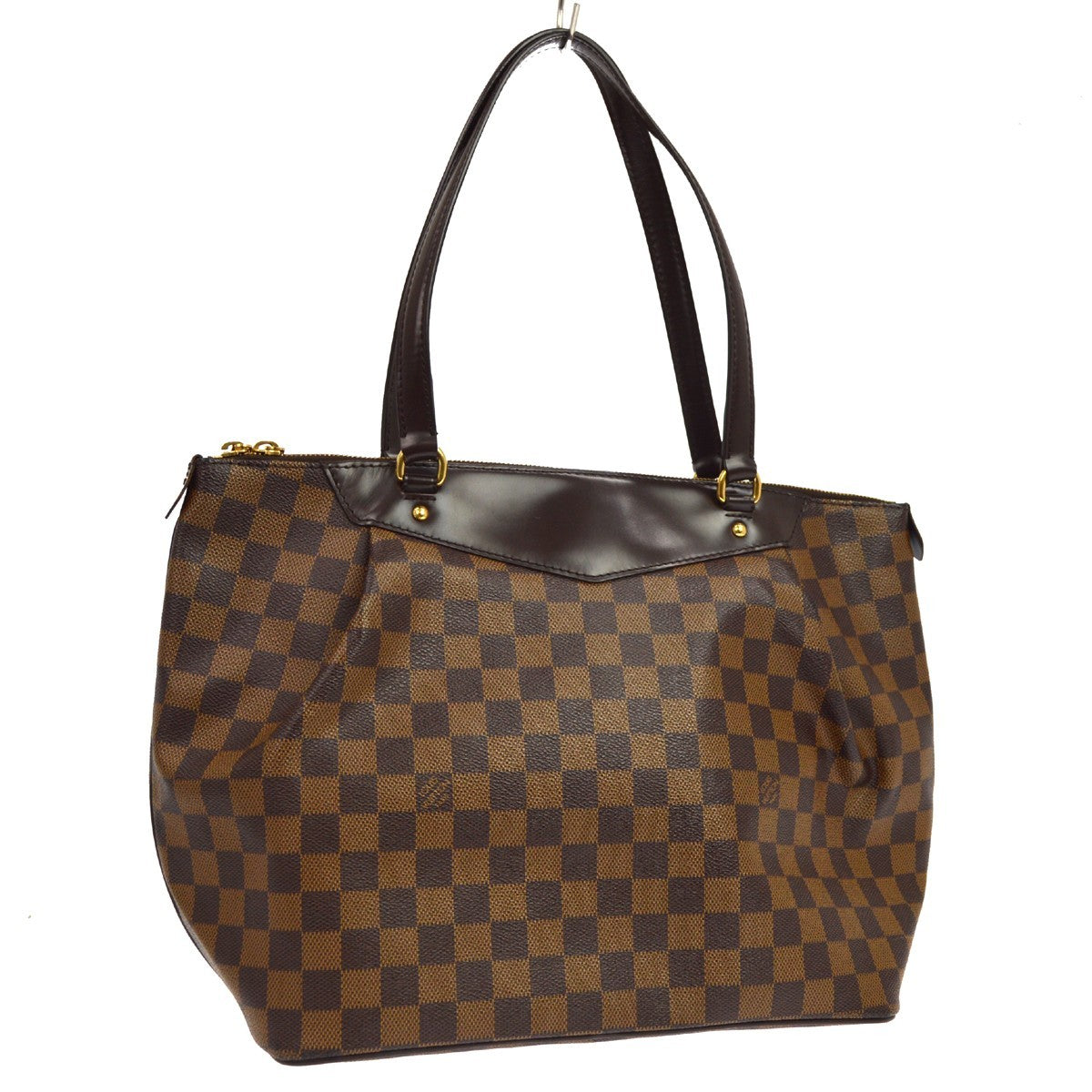 Louis Vuitton Westminster Damier Brown Canvas Shoulder Bag Bag (Pre-Owned)