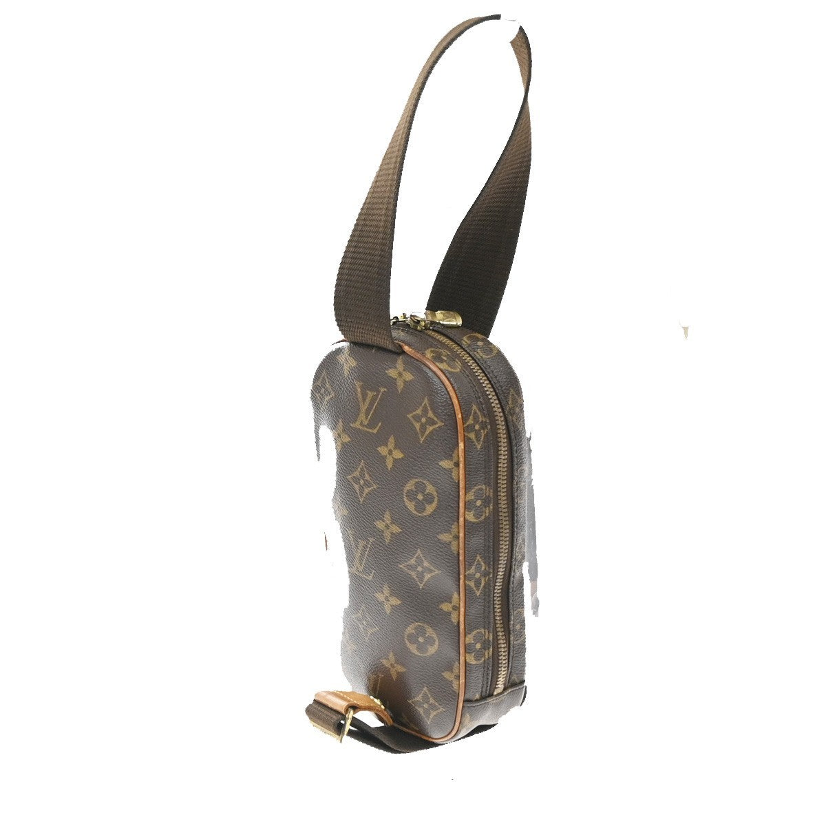 Louis Vuitton Pochette Gange Monogram Canvas Brown Canvas Clutche & Pouche Bag (Pre-Owned)