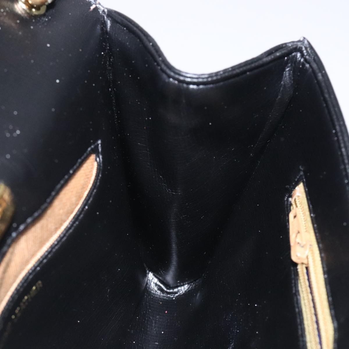 Givenchy Vintage 4G Leather Black Leather Shoulder Bag Bag (Pre-Owned)