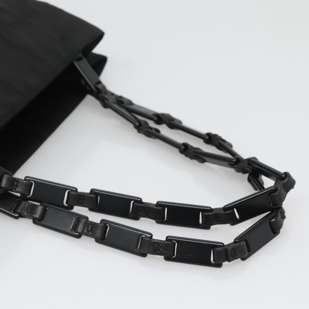 Prada Vintage Tessuto Black Nylon Handbag (Pre-Owned)
