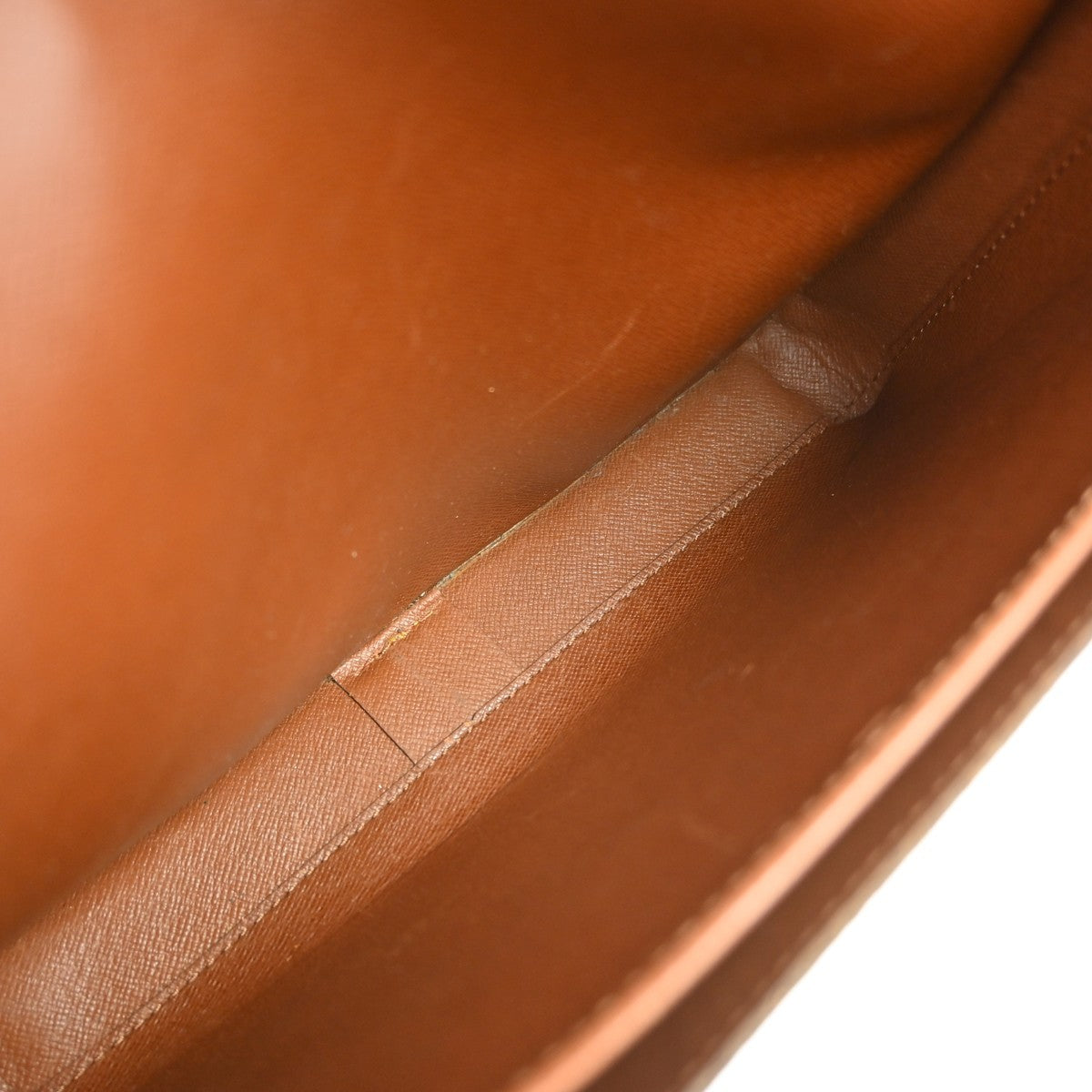 Louis Vuitton Cartouchiere Monogram Brown Canvas Shoulder Bag Bag (Pre-Owned)