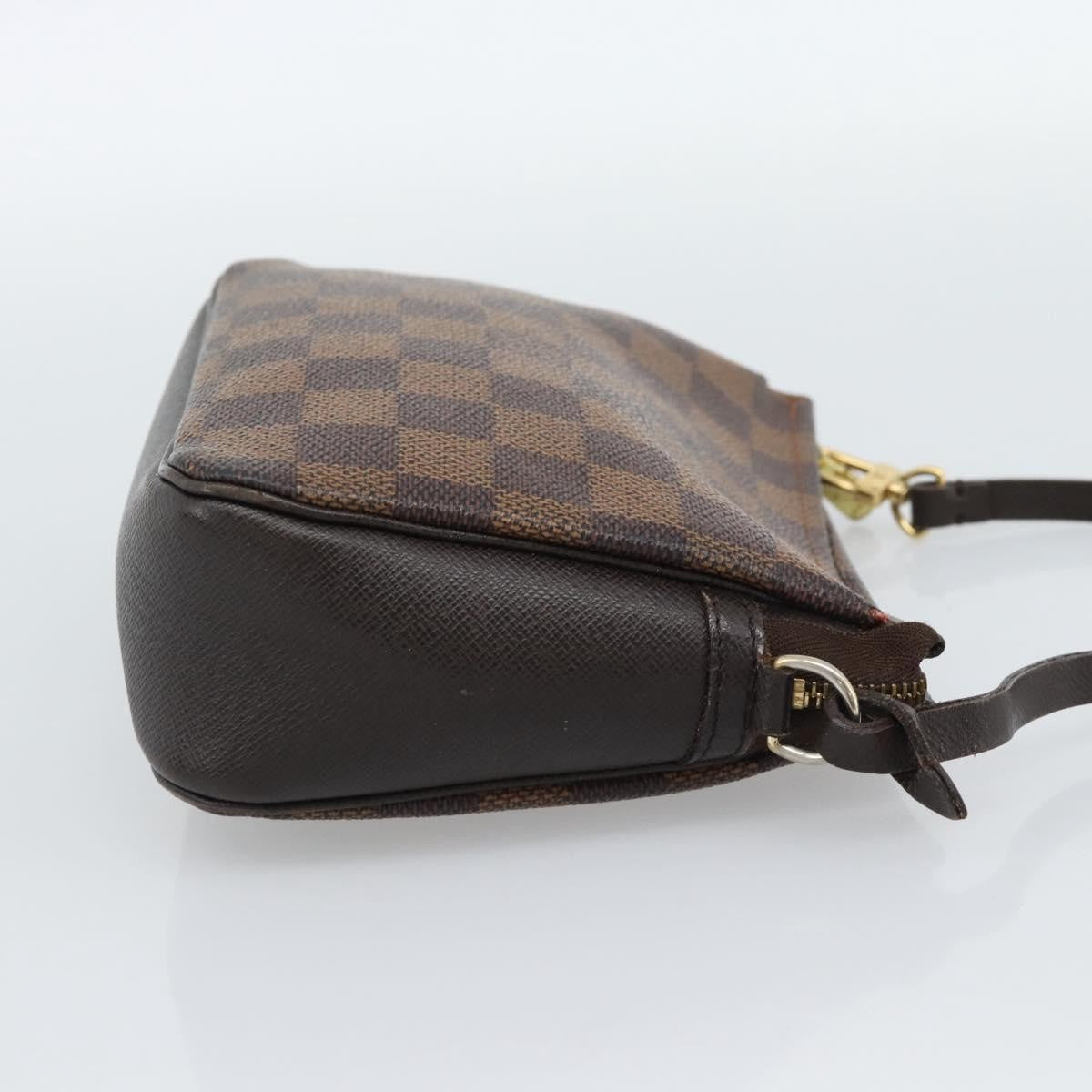 Louis Vuitton Trousse Make Up Damier Canvas Brown Canvas Clutche & Pouche Bag (Pre-Owned)