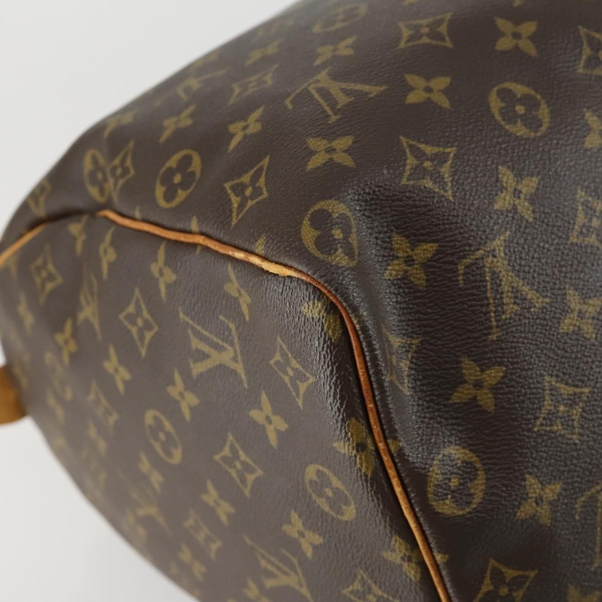 Louis Vuitton Keepall Monogram Canvas Brown Canvas Travel Bag Bag (Pre-Owned)