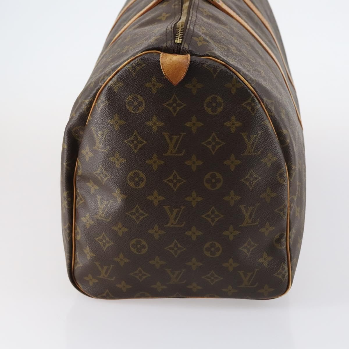 Louis Vuitton Keepall Monogram Canvas Brown Canvas Travel Bag Bag (Pre-Owned)