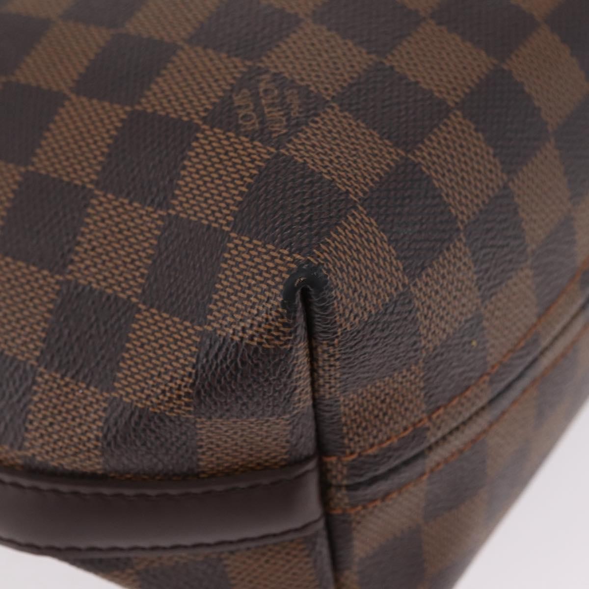 Louis Vuitton Illovo Damier Brown Canvas Handbag (Pre-Owned)