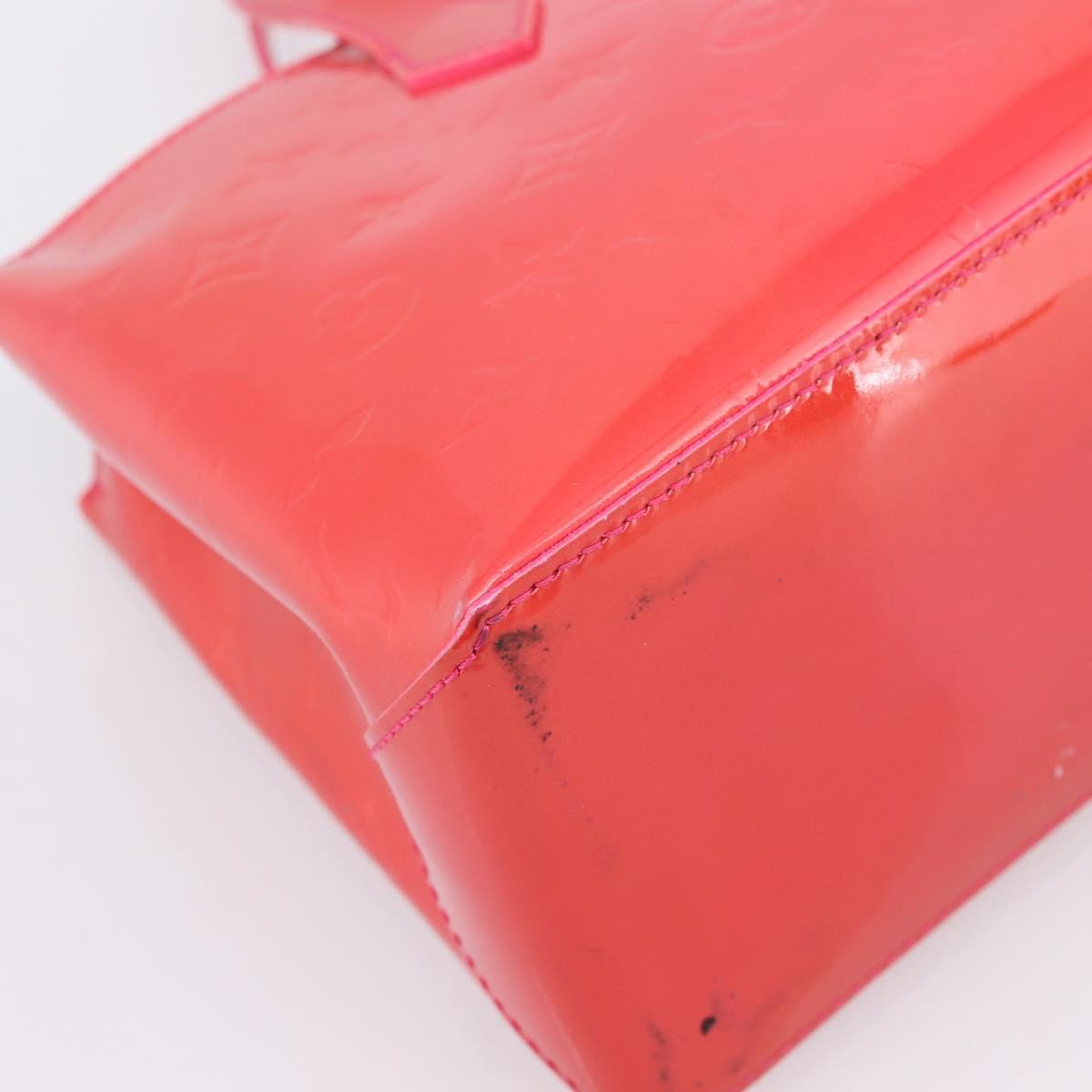 Louis Vuitton Wilshire Monogram Vernis Pink Patent_Leather Tote Bag Bag (Pre-Owned)