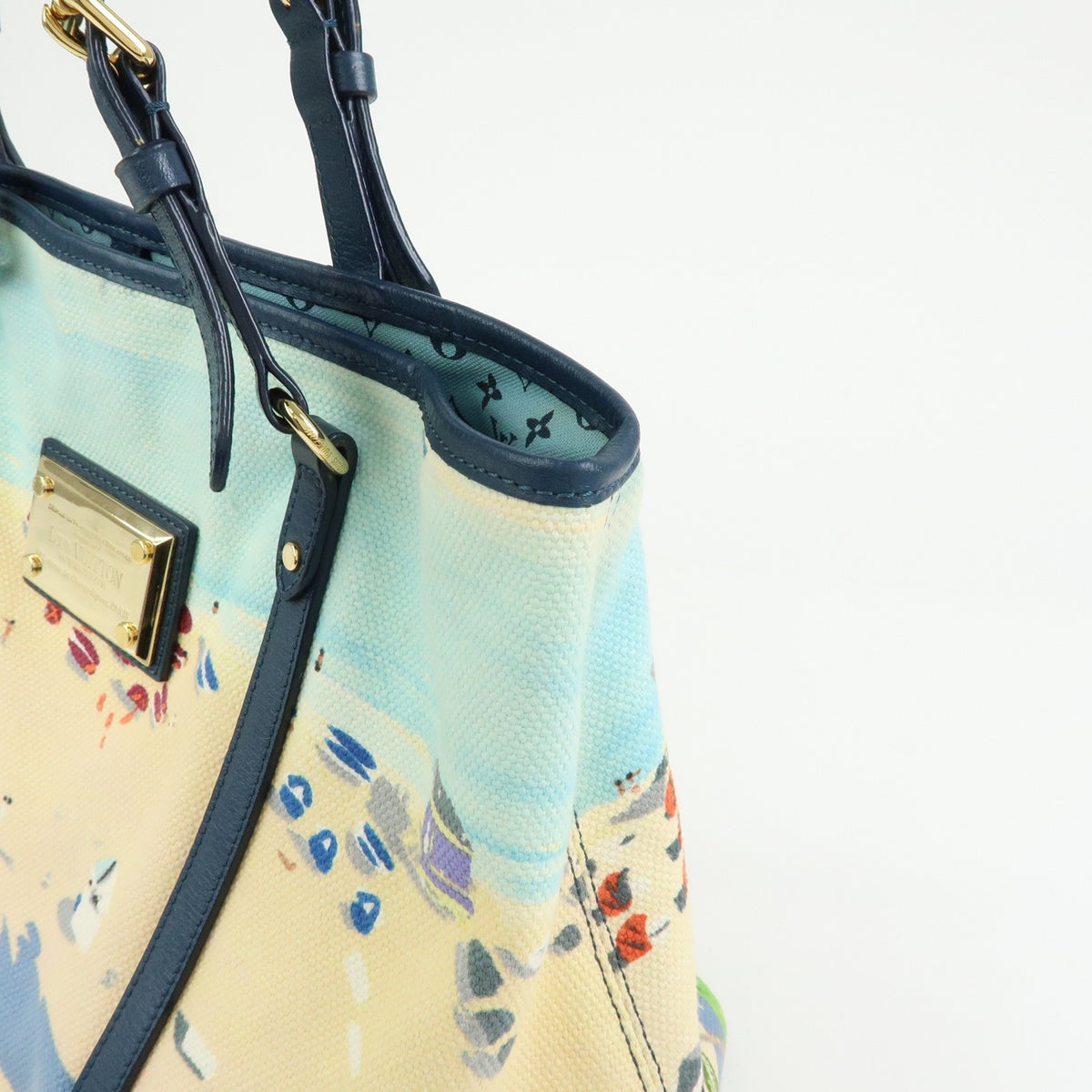 Louis Vuitton Ailleurs Cabas Limited Edition Printed Canvas Multicolour Canvas Tote Bag Bag (Pre-Owned)