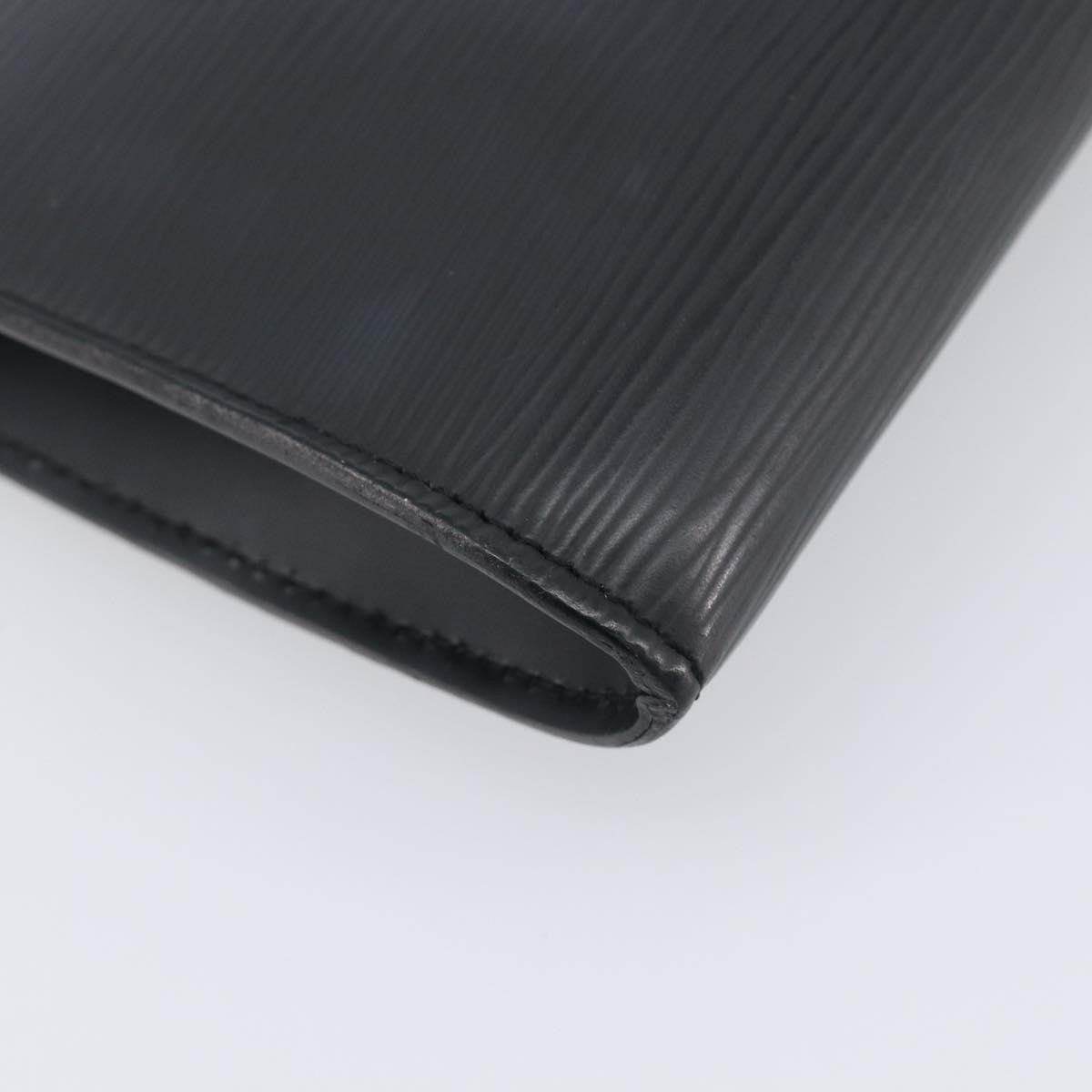 Louis Vuitton Pochette Accessoires Epi Leather Black Leather Clutche & Pouche Bag (Pre-Owned)