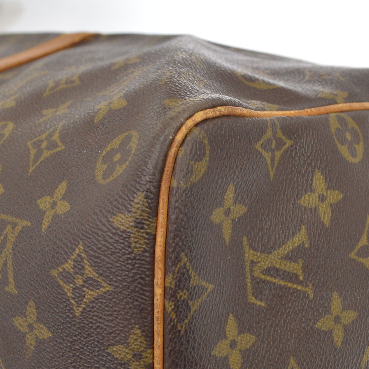 Louis Vuitton Keepall Monogram Multicolor Brown Canvas Travel Bag Bag (Pre-Owned)