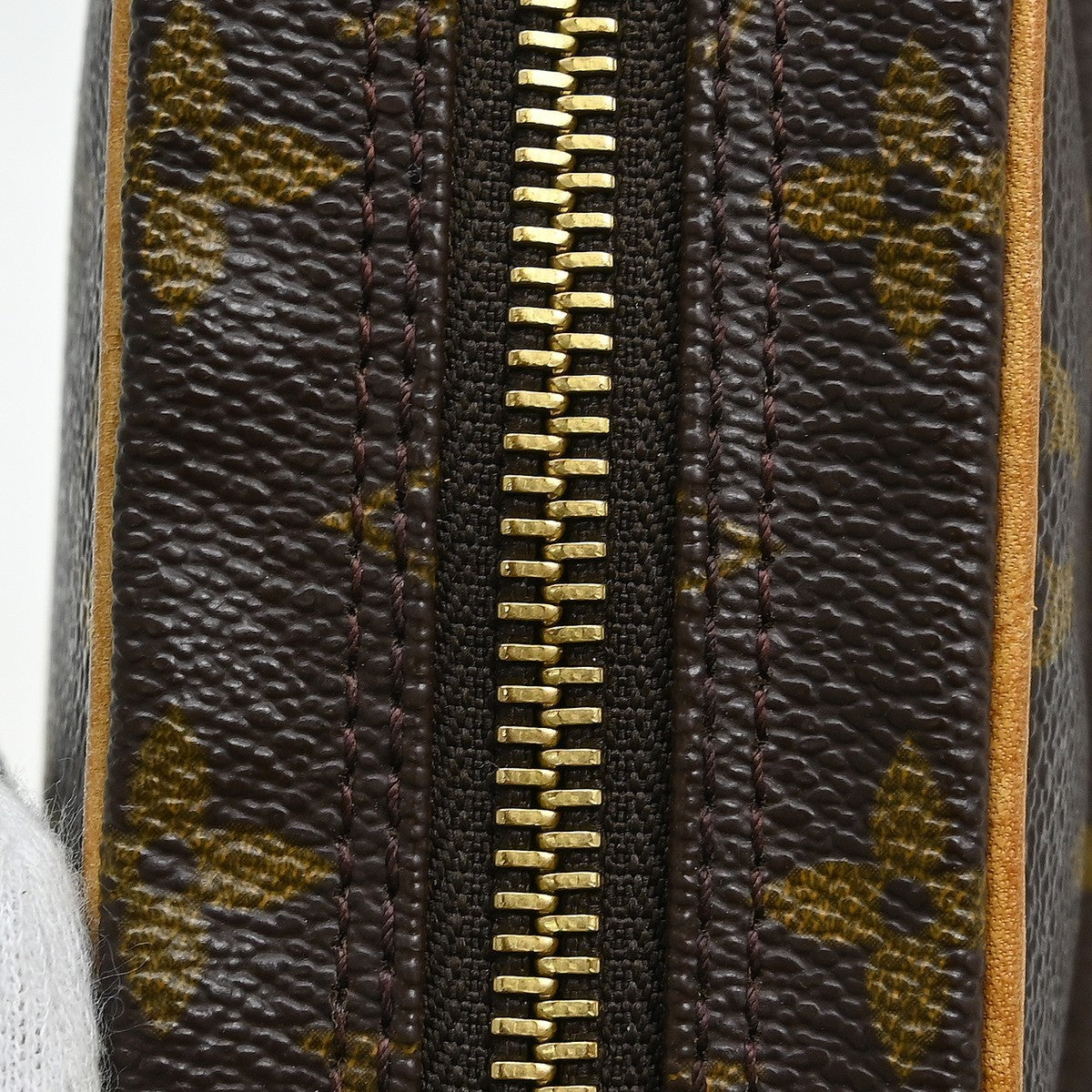 Louis Vuitton Amazone Monogram Canvas Brown Canvas Shoulder Bag Bag (Pre-Owned)