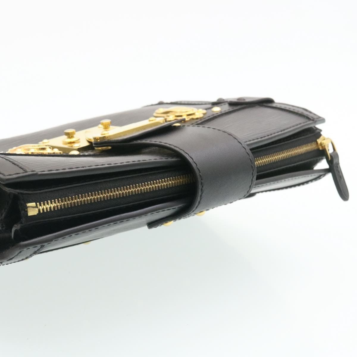Louis Vuitton Trunk Clutch Epi Leather Black Leather Clutche & Pouche Bag (Pre-Owned)