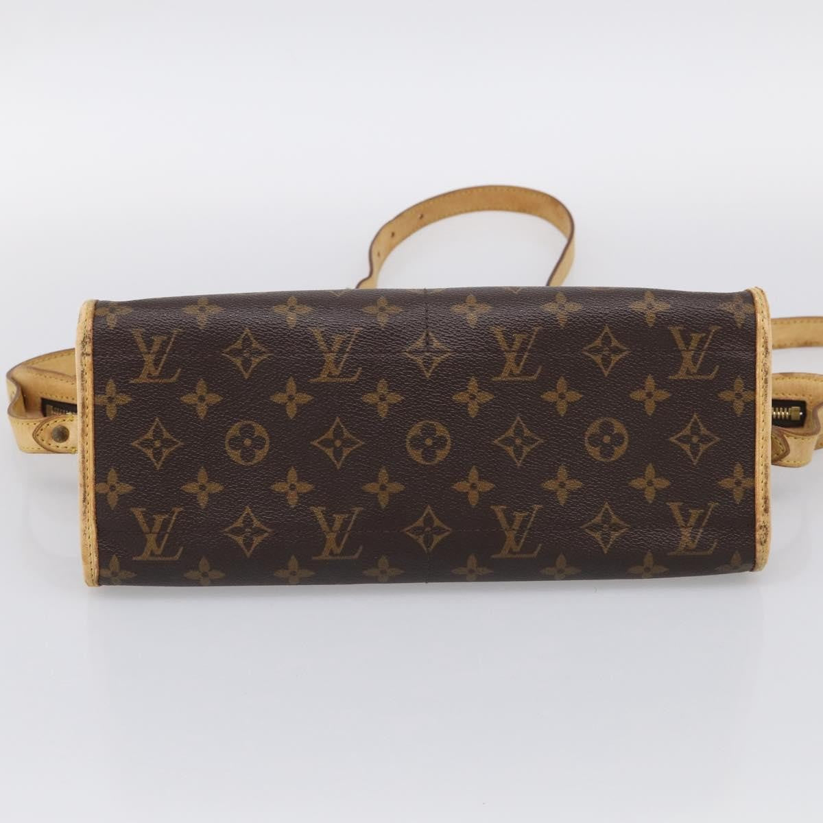 Louis Vuitton Popincourt Monogram Canvas Brown Canvas Shoulder Bag Bag (Pre-Owned)
