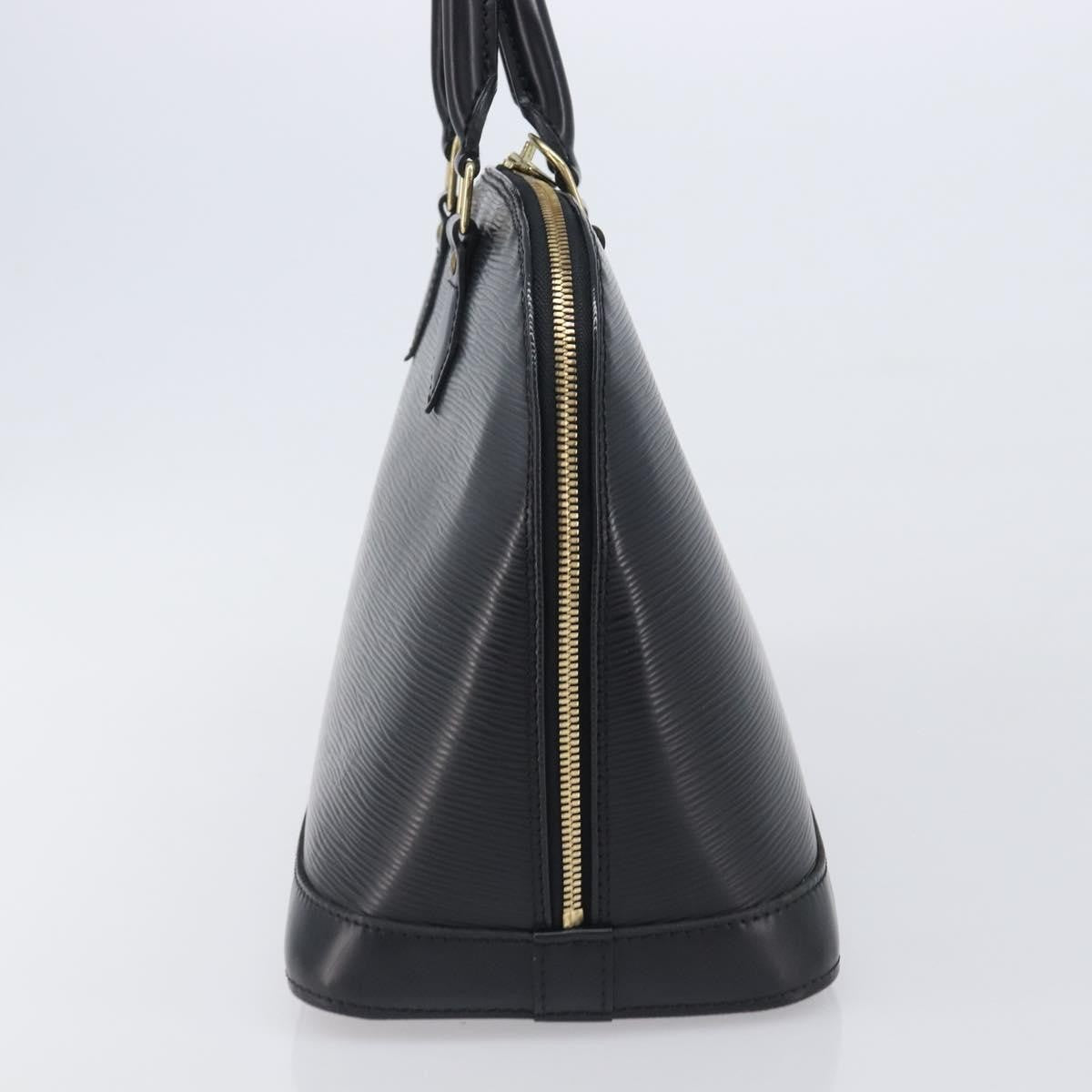 Louis Vuitton Vintage Alma Epi Leather Black Leather Handbag (Pre-Owned)