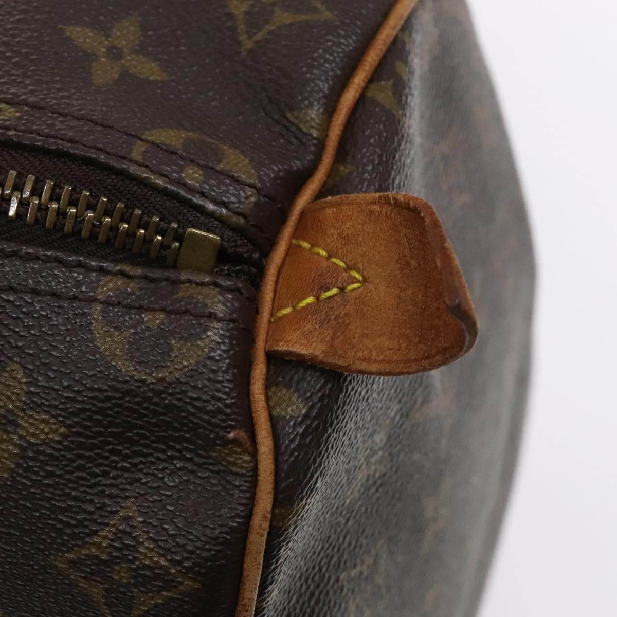 Louis Vuitton Keepall Monogram Canvas Brown Canvas Travel Bag Bag (Pre-Owned)