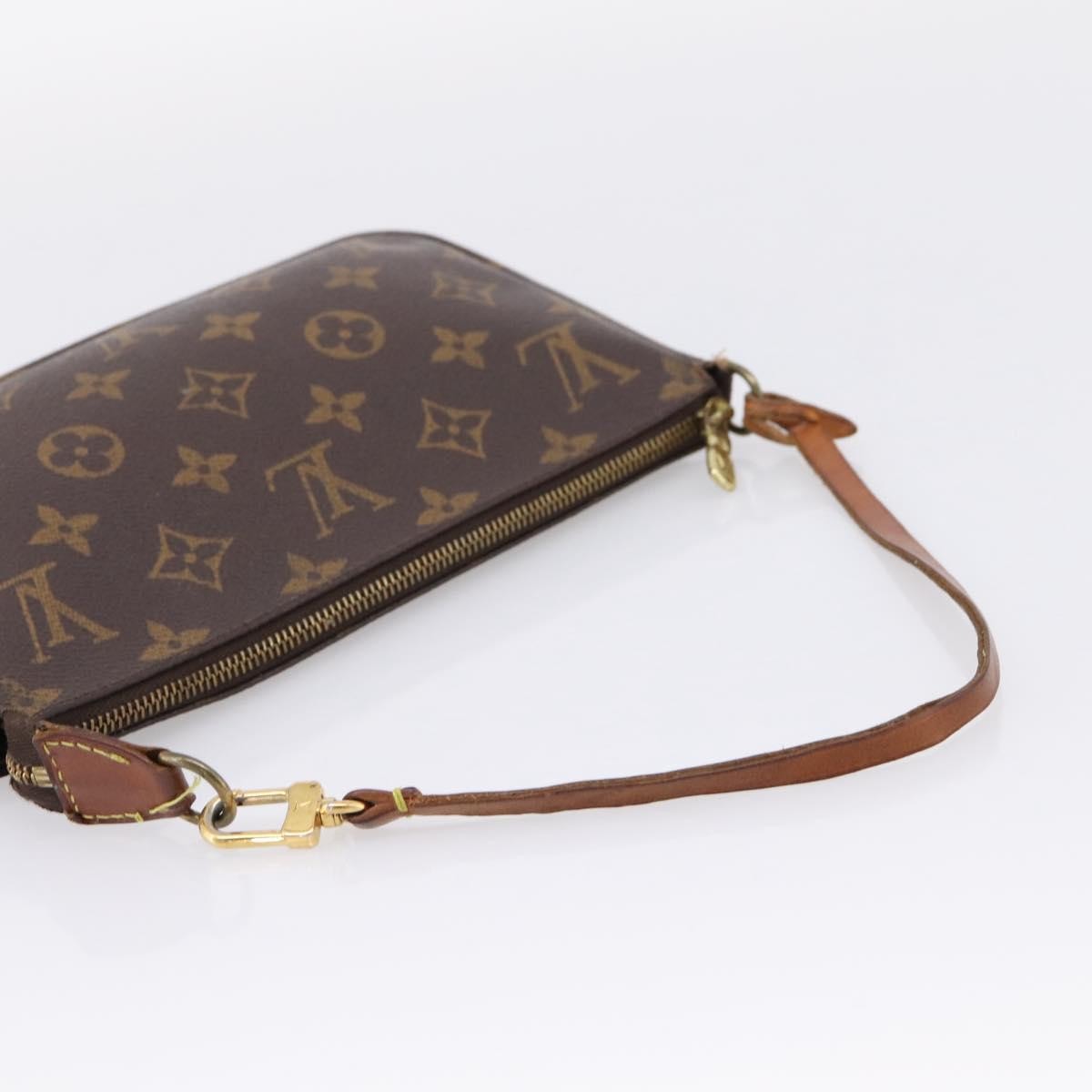 Louis Vuitton Pochette Accessoires Nm Monogram Canvas Brown Canvas Clutche & Pouche Bag (Pre-Owned)