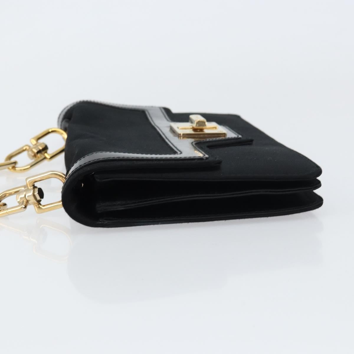 Givenchy Shoulder Satin Black Satin Shoulder Bag Bag (Pre-Owned)