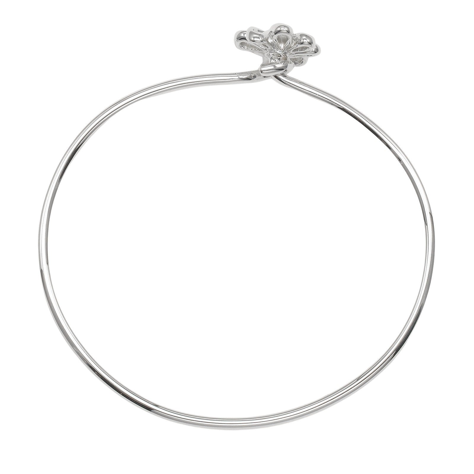 Tiffany & Co. Daisy Bangle Silver 925 Silver Silver Bracelet Jewelry (Pre-Owned)