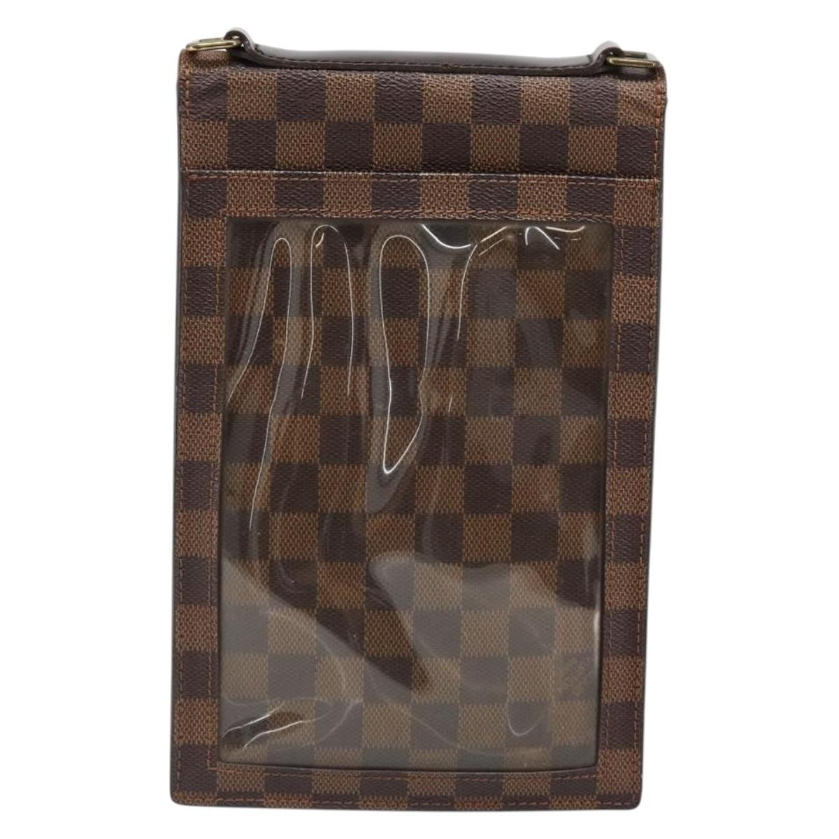 Louis Vuitton Portobello Messenger Damier Ebene Brown Canvas Shoulder Bag Bag (Pre-Owned)