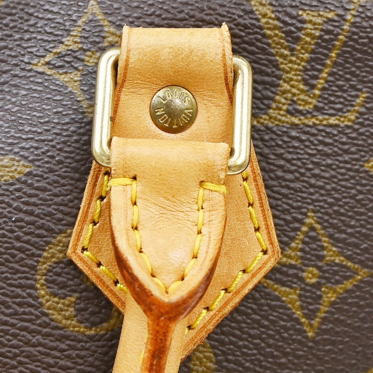 Louis Vuitton Alma Monogram Canvas Brown Canvas Handbag (Pre-Owned)