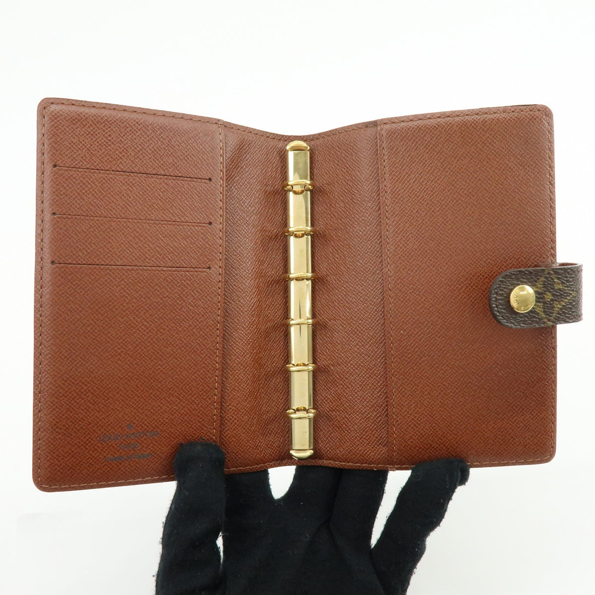Louis Vuitton Agenda Cover Monogram Canvas Brown Canvas Wallets Accessory (Pre-Owned)