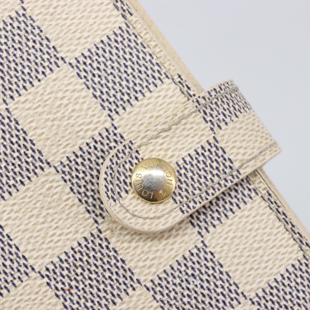 Louis Vuitton Ring Agenda Cover Damier Beige Canvas Briefcase Bag (Pre-Owned)