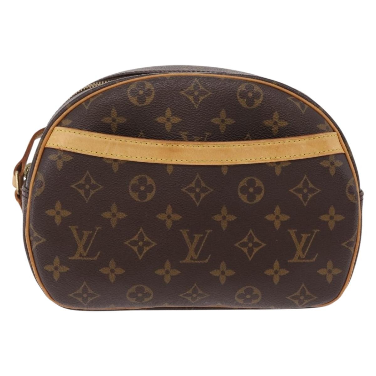 Louis Vuitton Blois Monogram Canvas Brown Canvas Handbag (Pre-Owned)