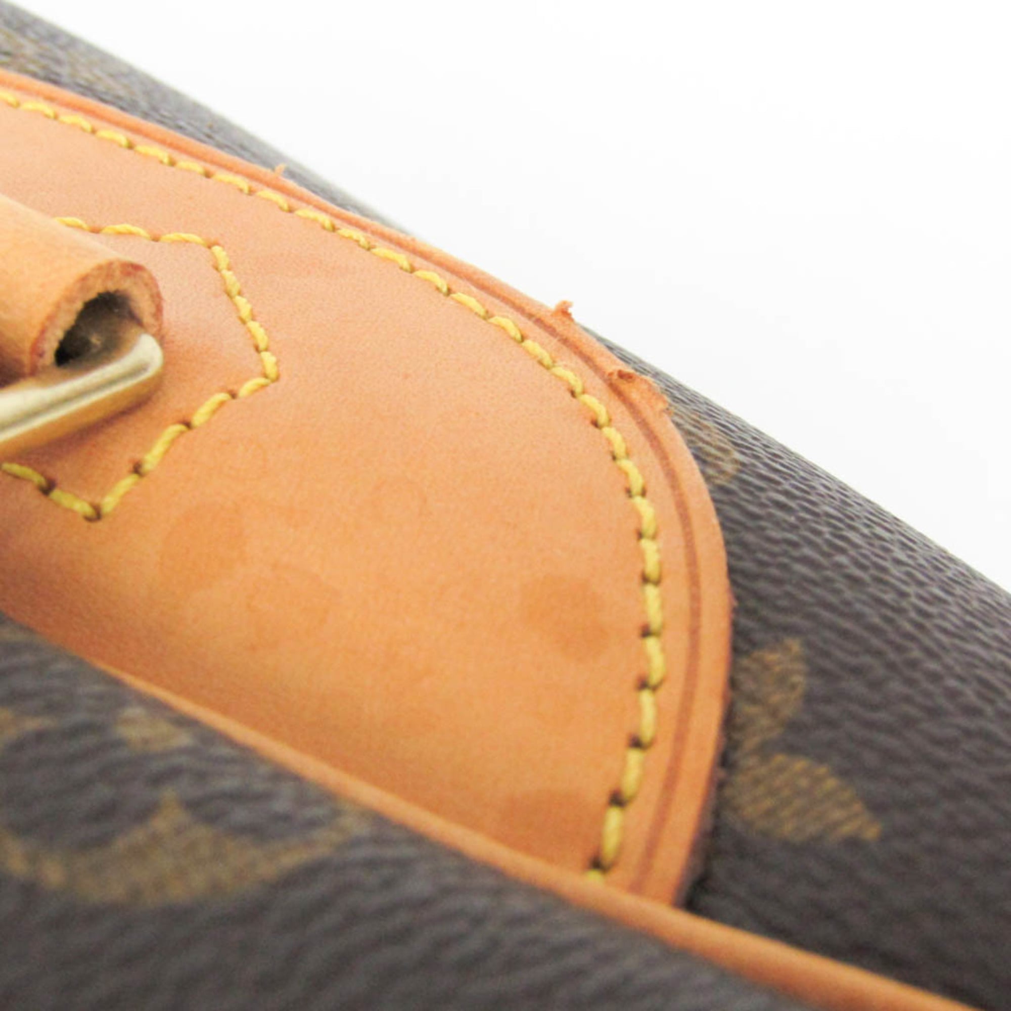 Louis Vuitton Deauville Monogram Brown Canvas Handbag (Pre-Owned)
