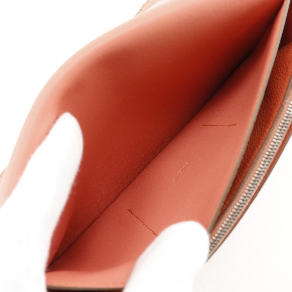 Hermes Dogon Duo Combined Leather Pink Leather Wallets Accessory (Pre-Owned)