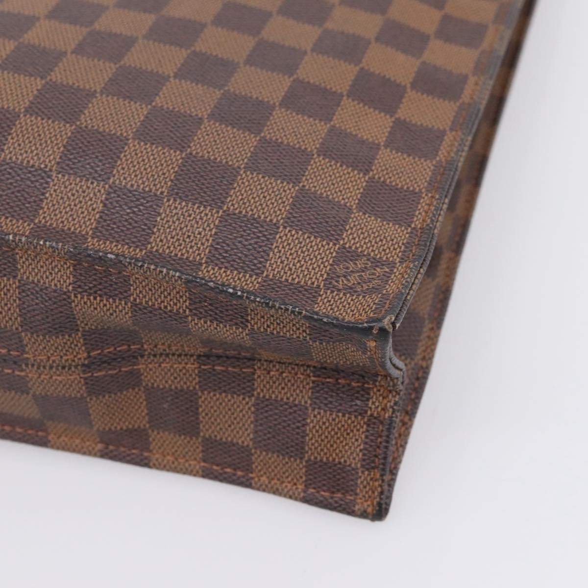 Louis Vuitton Venice Sac Plat Damier Brown Canvas Tote Bag Bag (Pre-Owned)