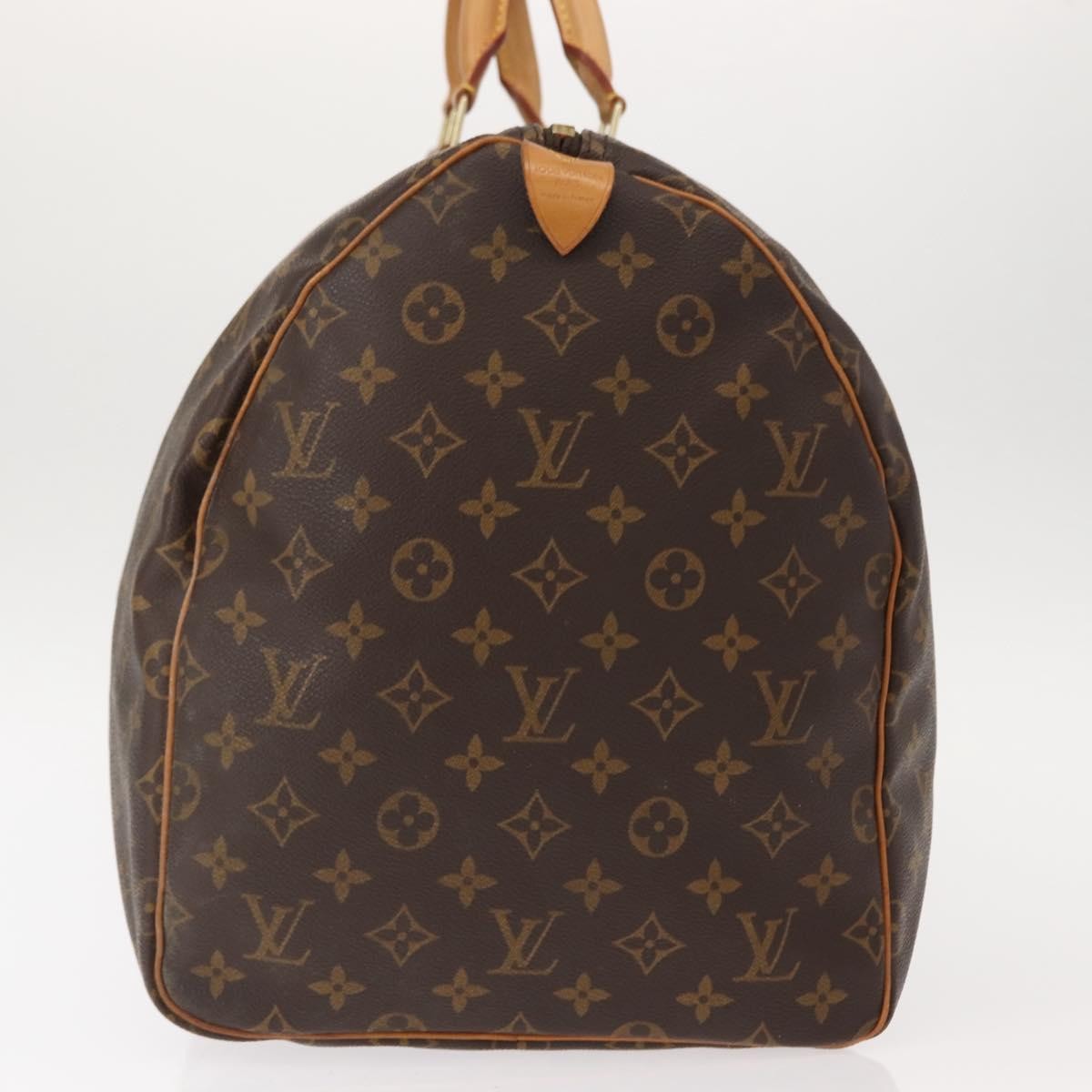 Louis Vuitton Keepall Monogram Canvas Brown Canvas Travel Bag Bag (Pre-Owned)