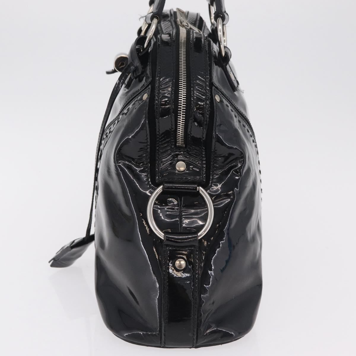 Saint Laurent Muse Patent Black Patent_Leather Shoulder Bag Bag (Pre-Owned)