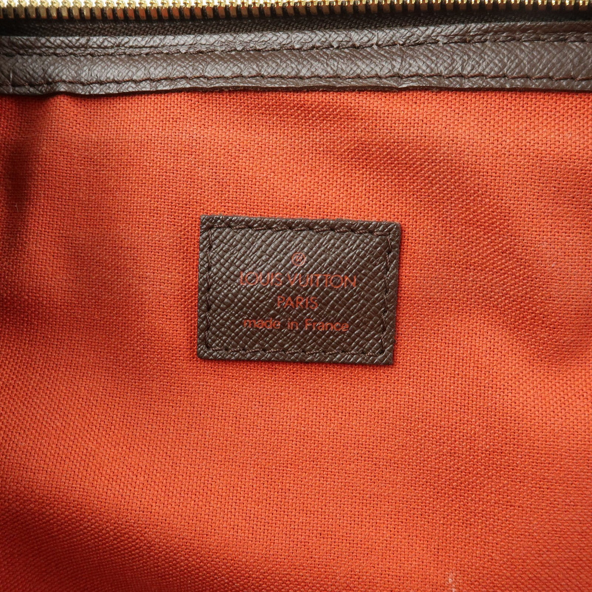 Louis Vuitton Belem Damier Brown Canvas Handbag (Pre-Owned)