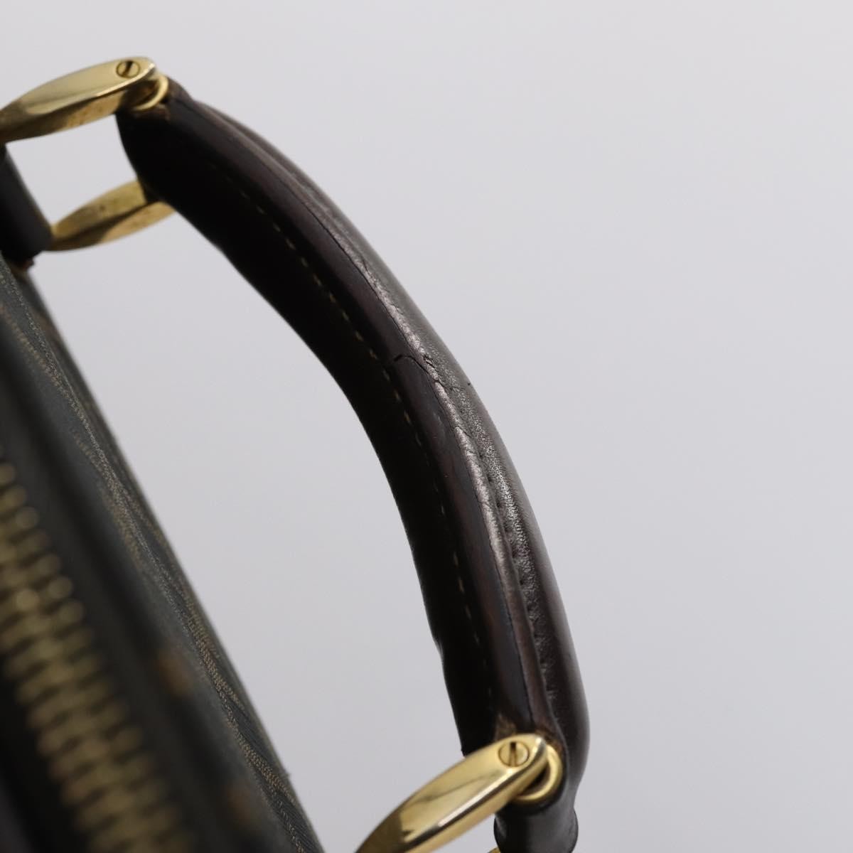 Fendi Vintage Rolling Suitcase Zucca Canvas Brown Canvas Travel Bag Bag (Pre-Owned)