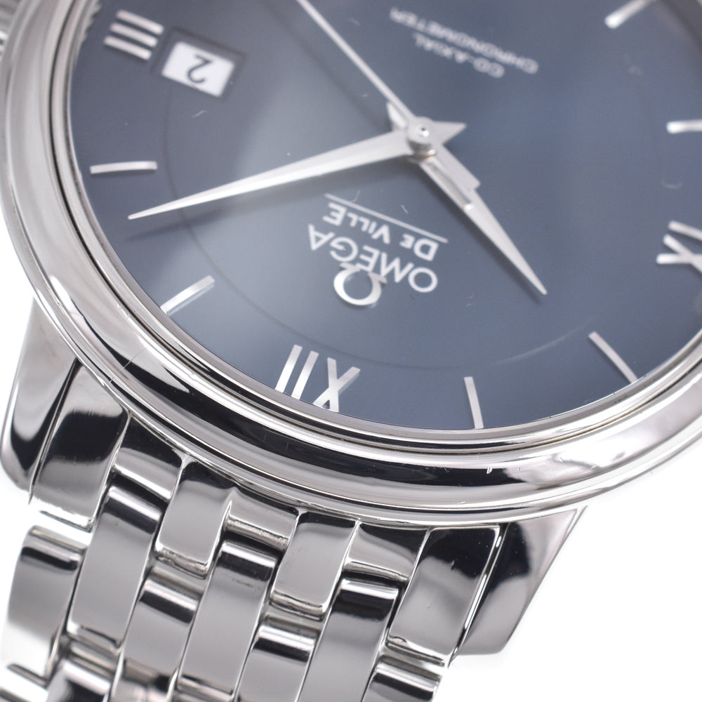 Omega De Ville Prestige Co-Axial Chronometer Automatic Stainless Steel Watch (Pre-Owned)